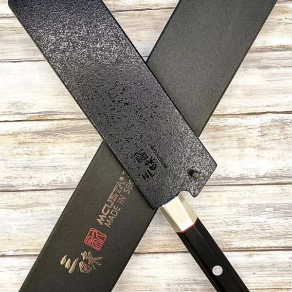 couteau Japonais mcusta nakiri vg10 damas 165 mm