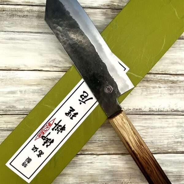 couteau Japonais tsubaki miyazaki kajiya shirogami2 18 cm