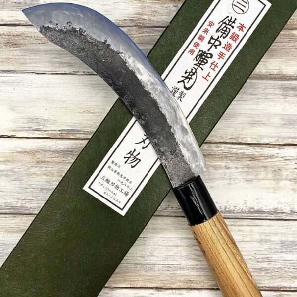 couteau Japonais miwa kawahagi aogami1 165 mm