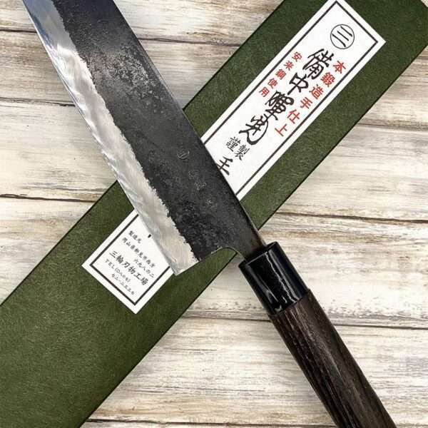 couteau Japonais miwa nakiri bunka aogami1 17 cm