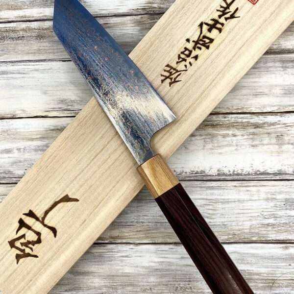 couteau Japonais takeshi saji bunka 165 mm vg10 rainbow