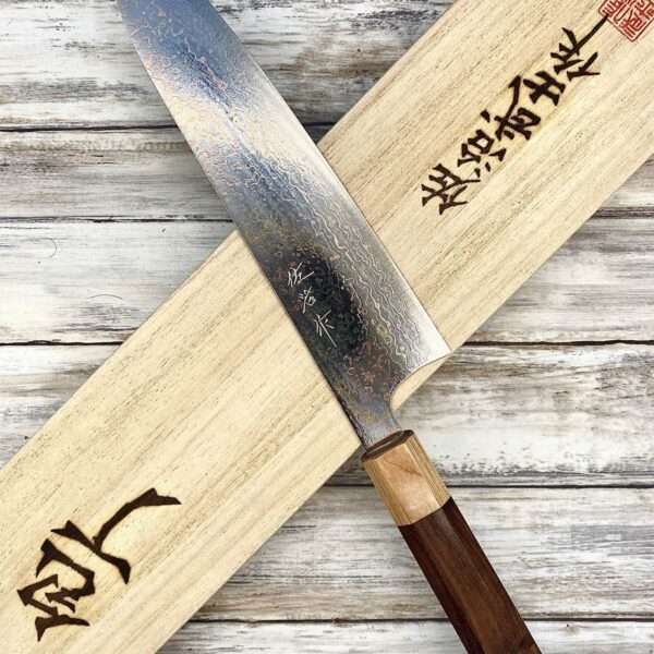 couteau Japonais takeshi saji gyuto 21 cm vg10 rainbow