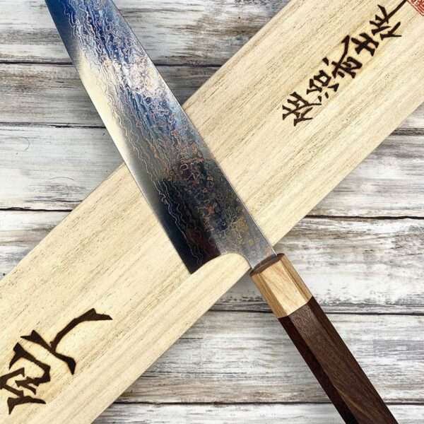 couteau Japonais takeshi saji gyuto 21 cm vg10 rainbow