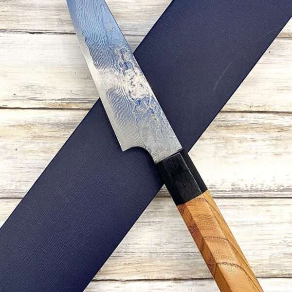 couteau Japonais yuta katayama petty 135 mm vg10 damas diamante