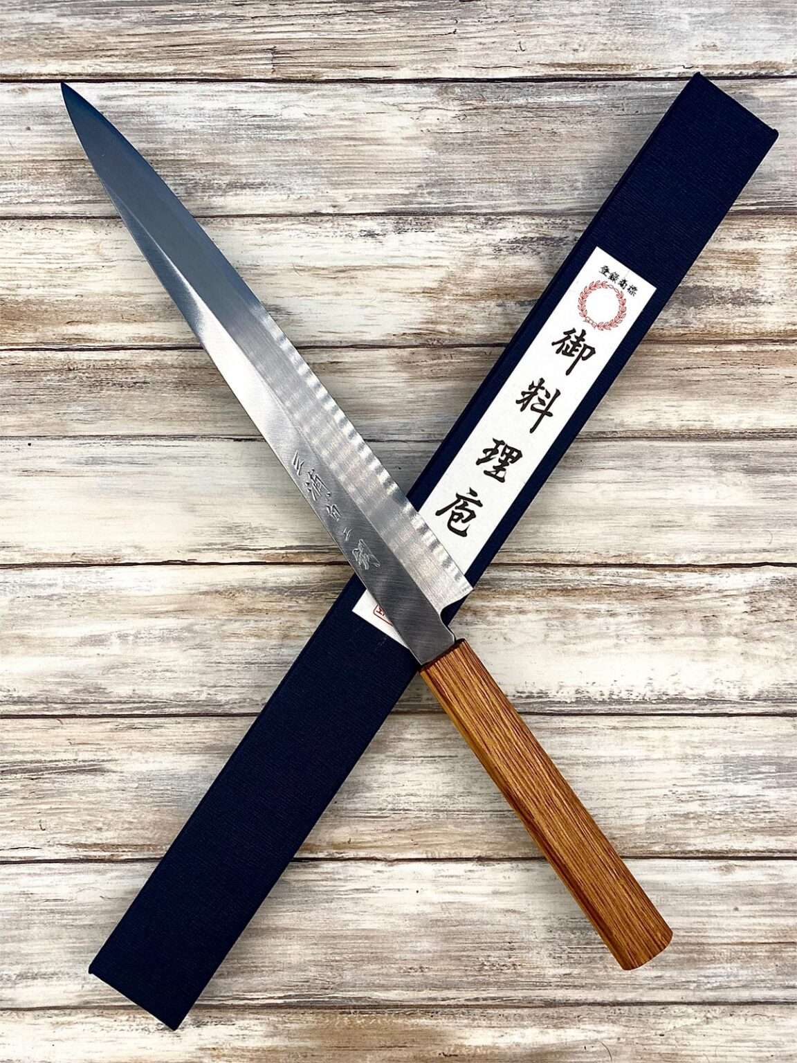 Couteau de table (4) - Set of Japanese Yanagiba, Gyuto & Nakiri