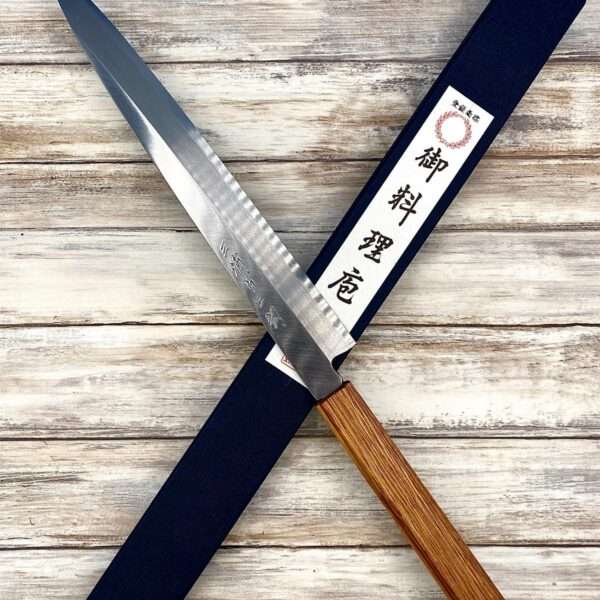 Acheter un Couteau artisanal Japonais Yanagiba Shirogami#2 27 cm à Paris meilleur vente de couteaux de cuisine nippon grande marque de qualité