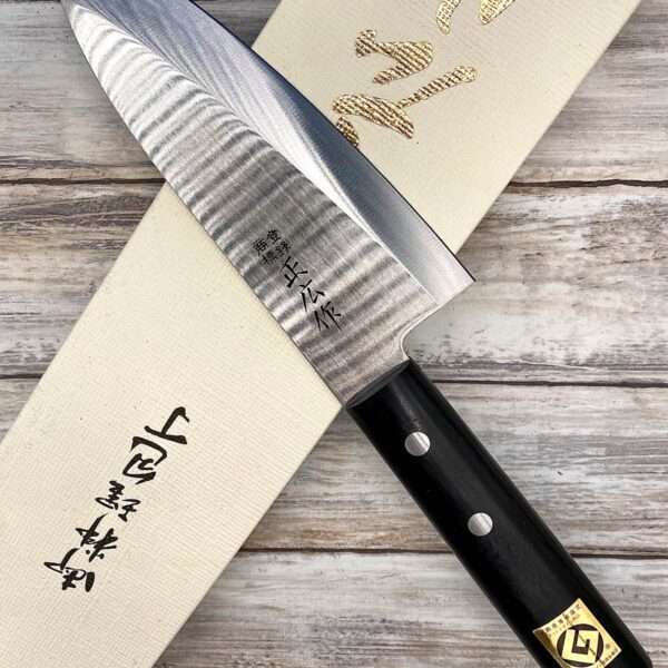 Acheter un Couteau artisanal Japonais Masahiro Deba couteau inoxydable polie à la main large choix de couteaux de cuisine grande marque