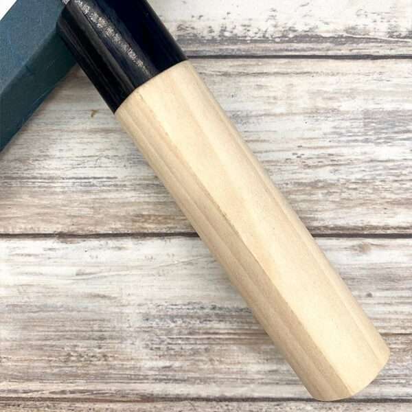 Acheter un Couteau Japonais artisanal Nakiri Shirogami2 Kurouchi à Paris meilleur vente de couteaux de cuisine nippon grande marque de qualité