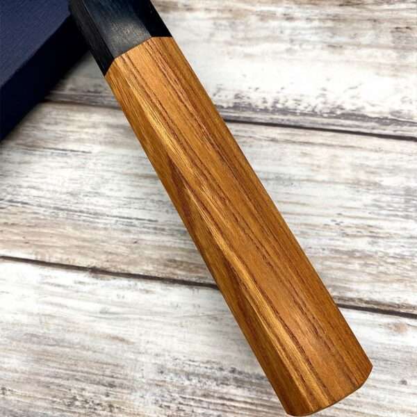 Acheter un Couteau artisanal Japonais Yuta Katayama Sujihiki damas diamanté manche en bois à Paris large choix de couteaux de cuisine grande marque