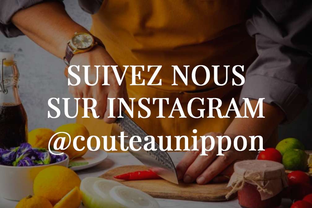 Découvrez notre Instagram des nouveautés couteau japonais pour la restauration à Paris