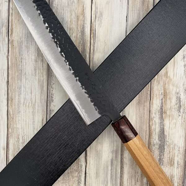 Couteau Japonais Kiritsuke aogami super Kurouchi gauche