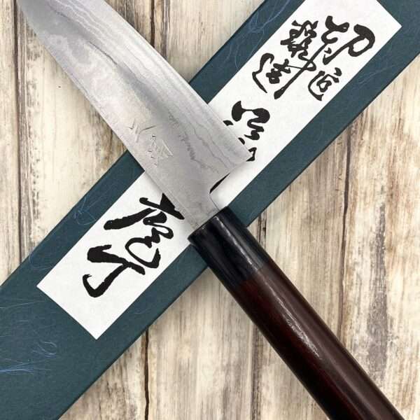 Couteau Japonais Santoku damas droit
