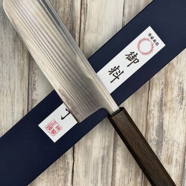 Couteau artisanal Japonais Nakiri gauche