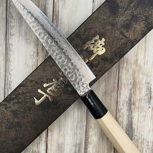 Couteau Japonais Petty AUS10 Damas droit